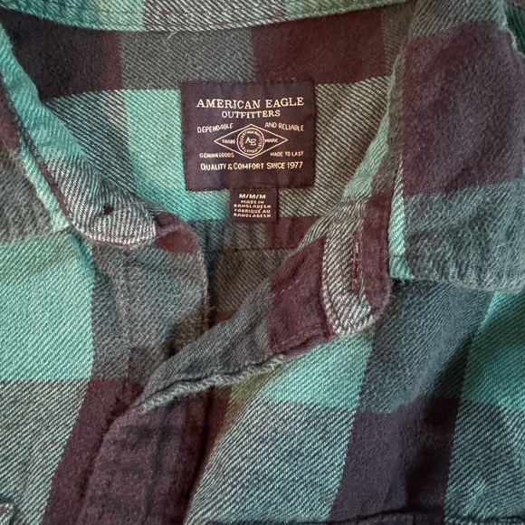 American Eagle Button Up Shirt - Picture 3 of 3